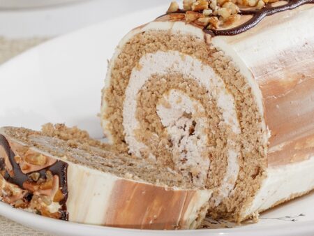 Hazelnut Cake Roll