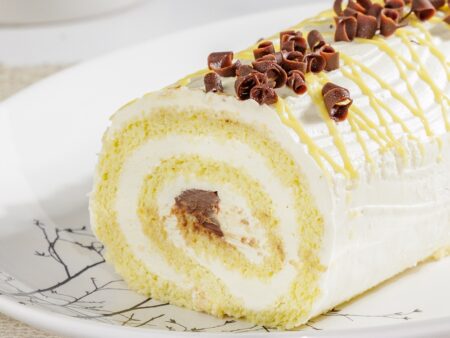 Mango Cake Roll