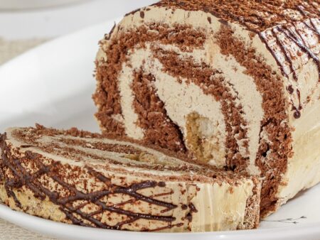 Tiramisu Cake Roll